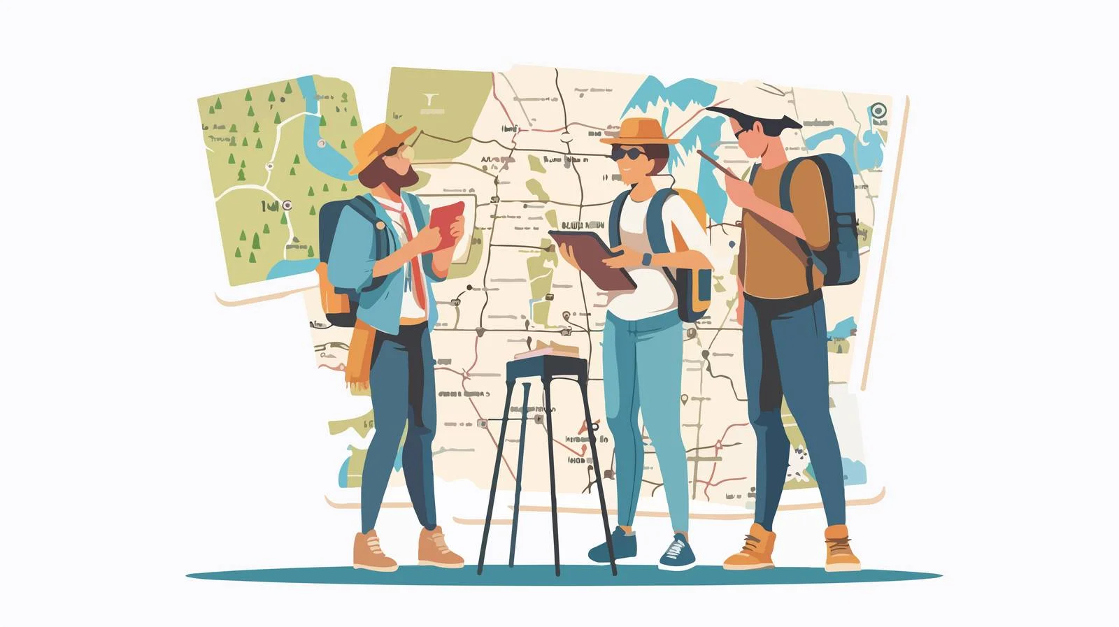 Travel Planning Session — free download from Dotvec