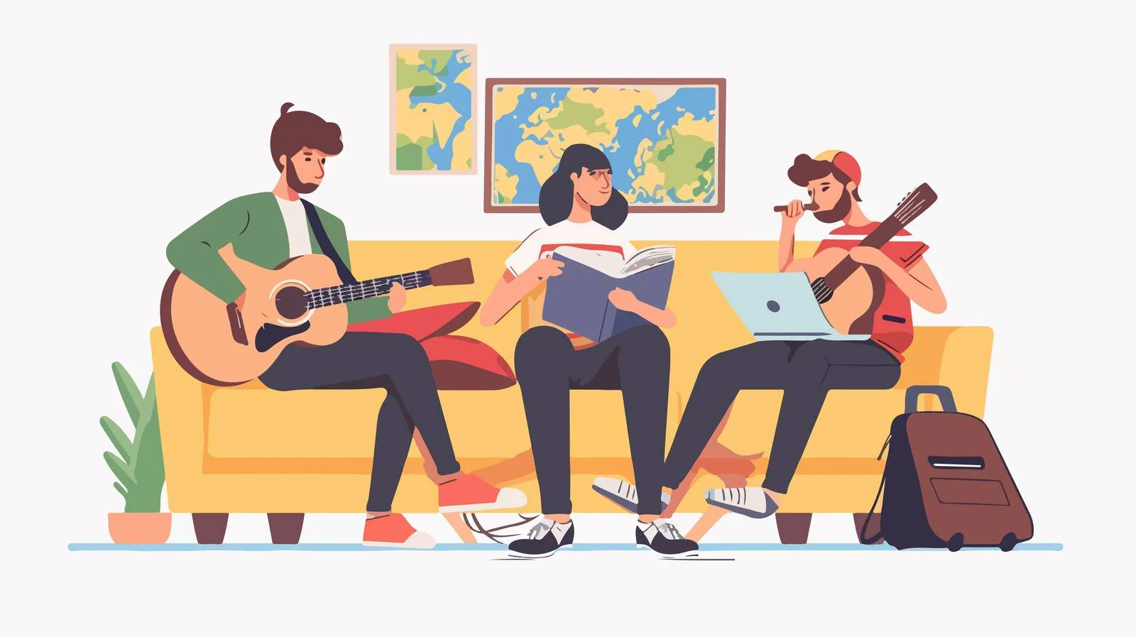 Travelers' Musical and Planning Session — free download from Dotvec