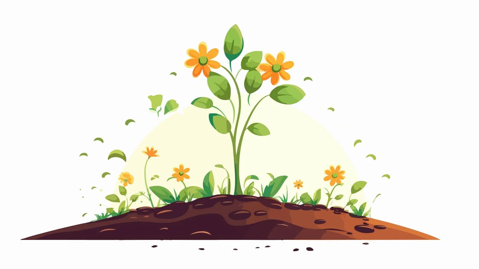 Tree Planting Progress — free download from Dotvec