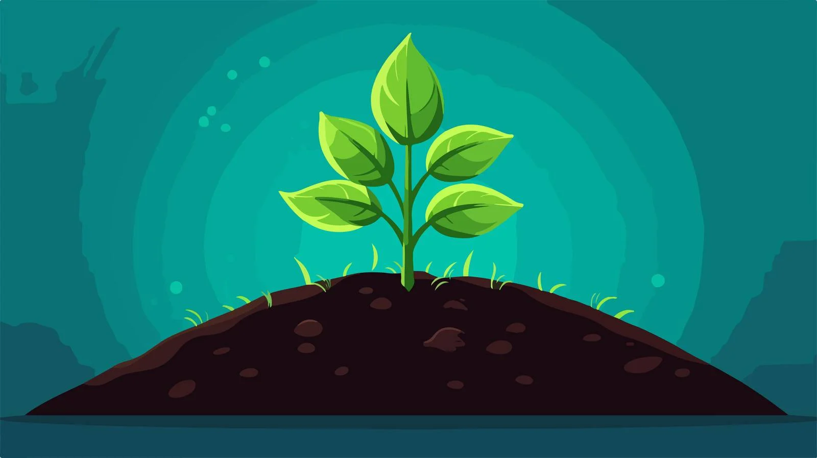 Tree Planting Icon Growth Concept — free download from Dotvec