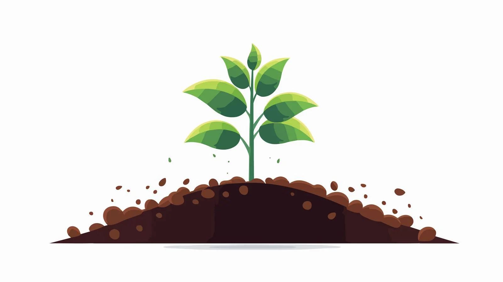 Seedling Growth Concept Icon — free download from Dotvec