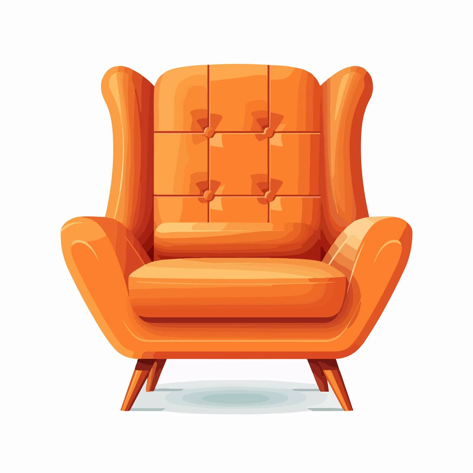 Elegant Mid-Century Armchair Design Inspiration — free download from Dotvec