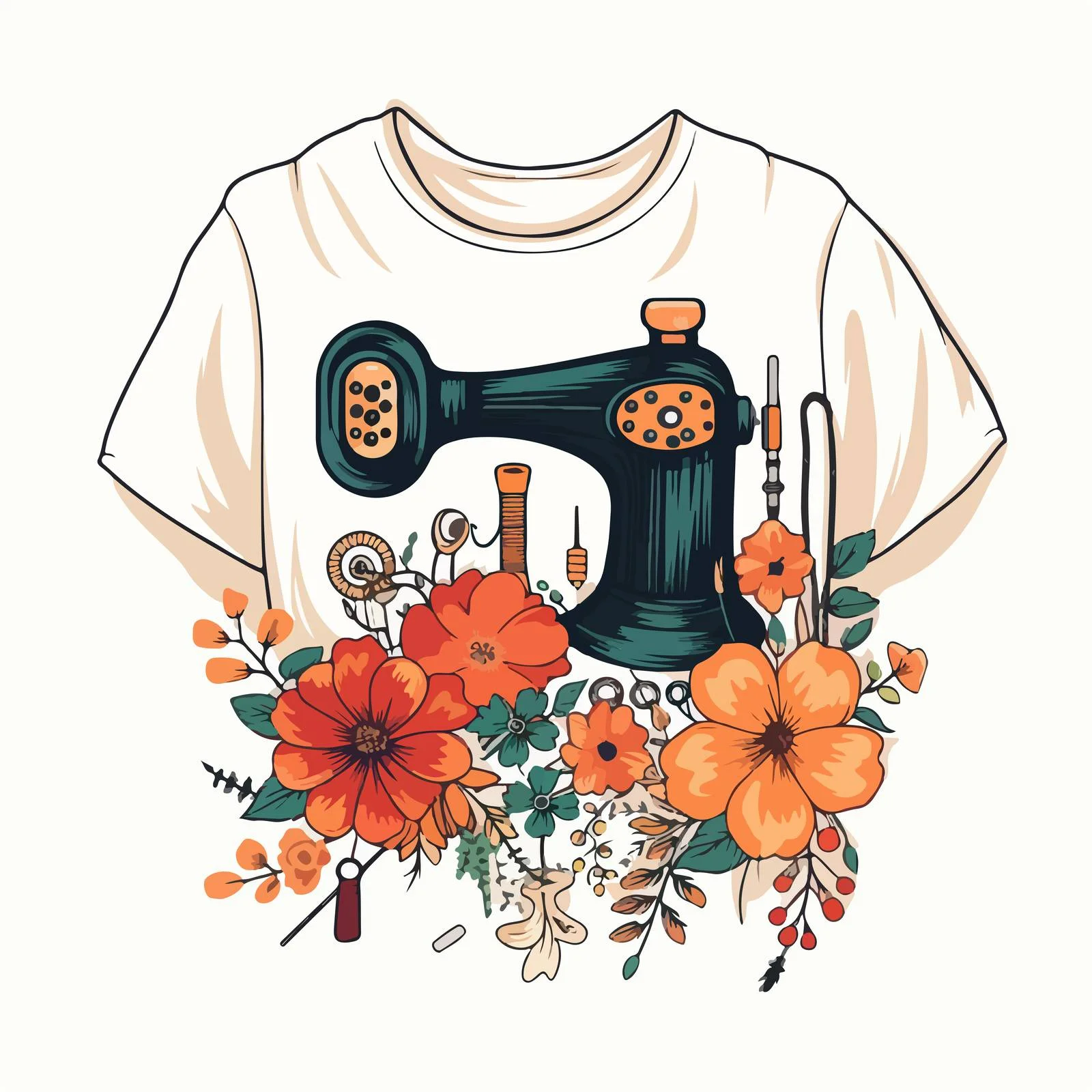 Chic Clothing with Handcrafted Floral Embroidery — free download from Dotvec