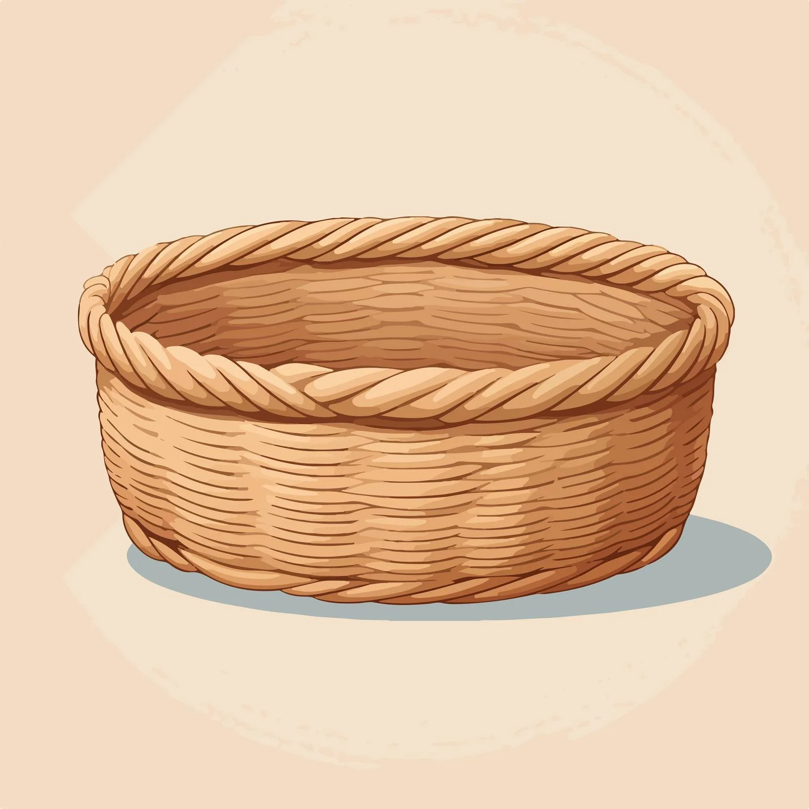 Chic Interior Basket for Stylish Storage — free download from Dotvec