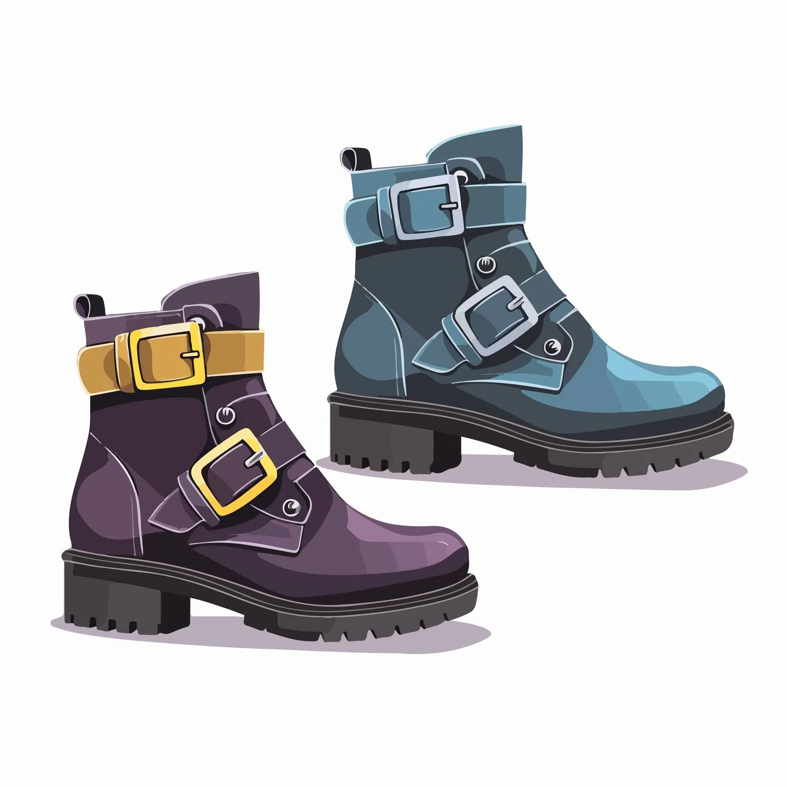 Chic Women's Ankle Boots with Flat Sole — free download from Dotvec