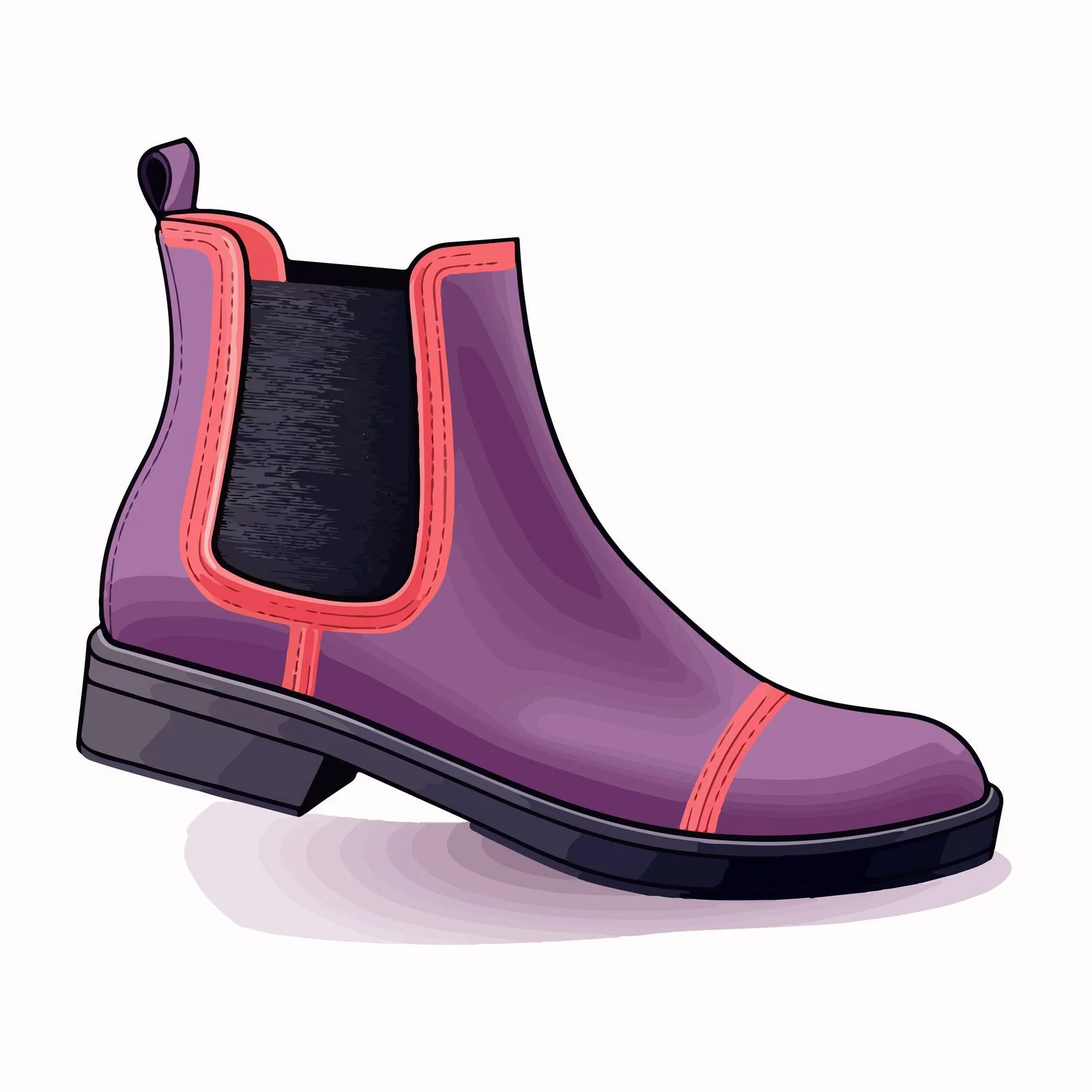 Chic Women's Ankle Chelsea Boots — free download from Dotvec