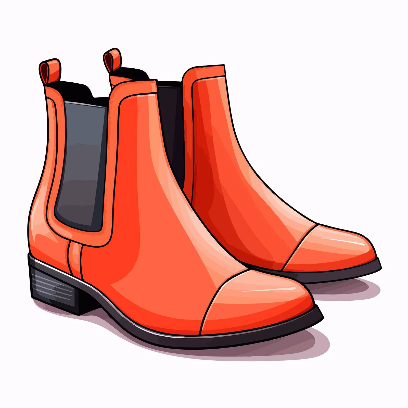Chic Women's Chelsea Boots with Flat Sole — free download from Dotvec
