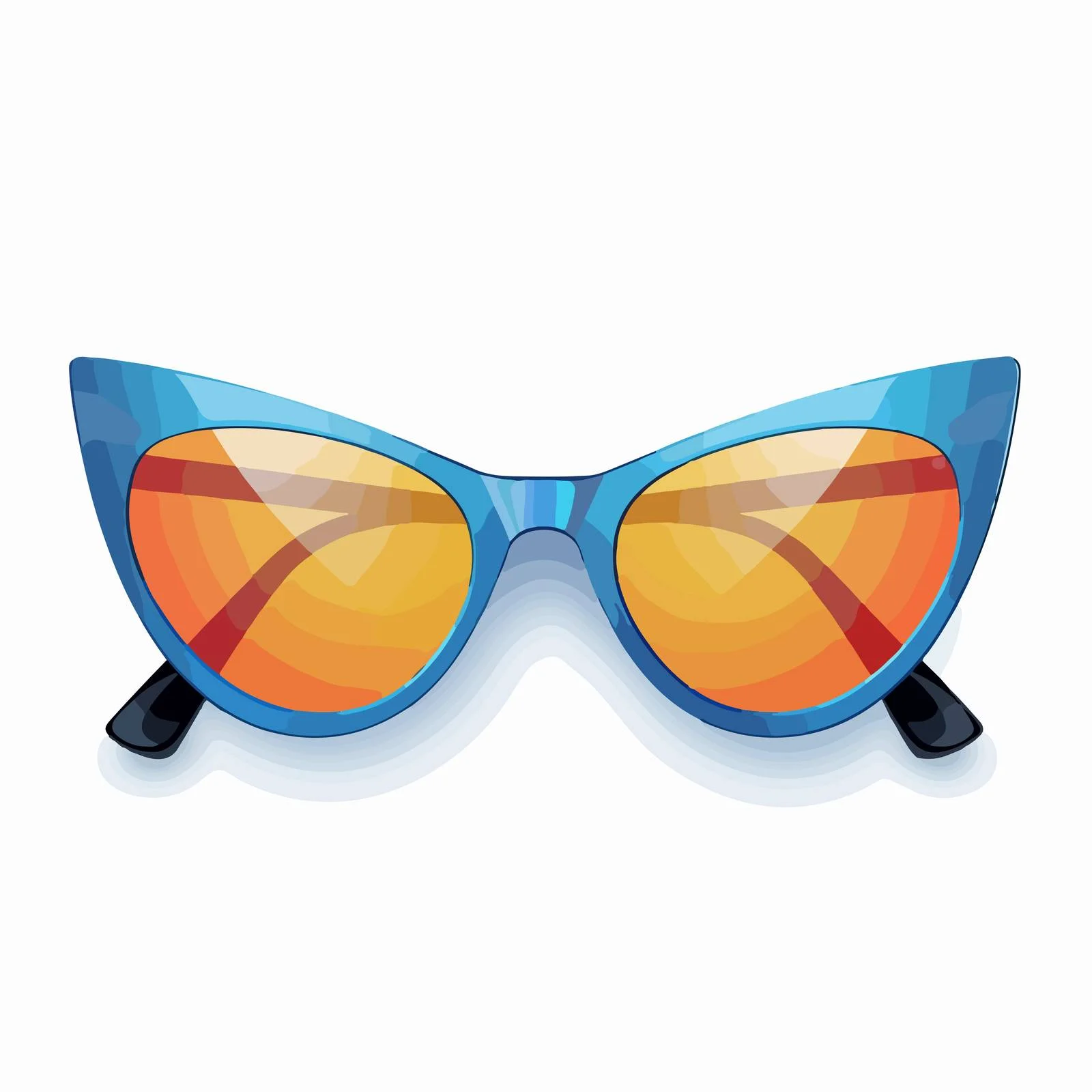 Vintage Cat-Eye Sunglasses with Retro Vibe — free download from Dotvec
