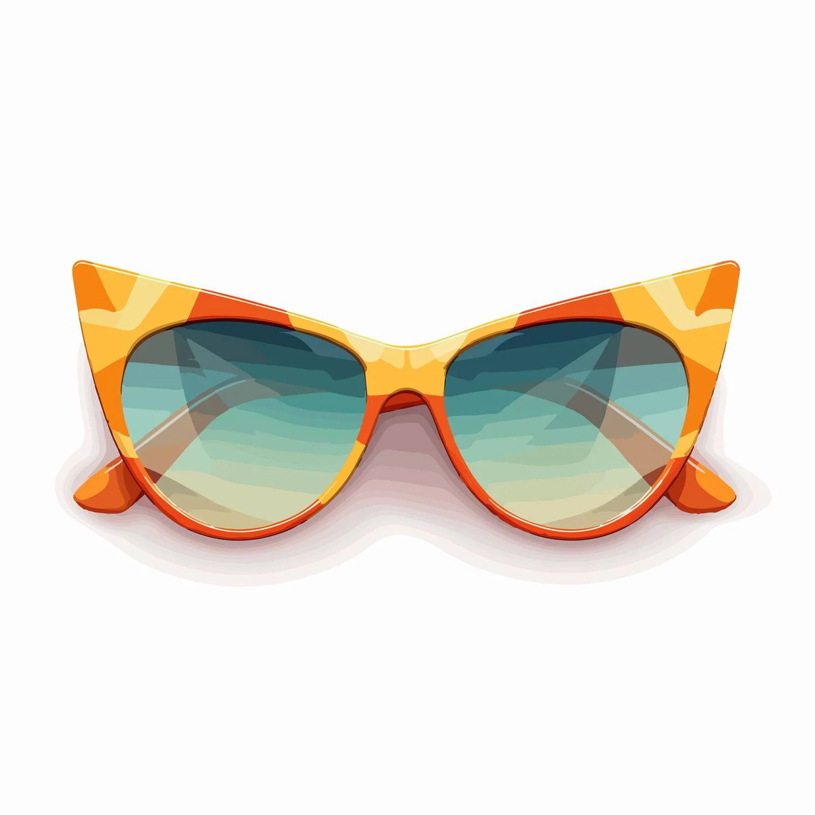 Retro Style Cat Eye Sunglasses Fashion — free download from Dotvec
