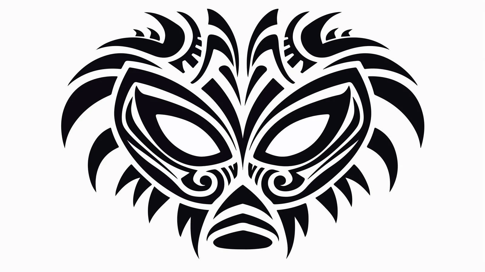 Tribal Tattoo Design Vector Illustration — free download from Dotvec