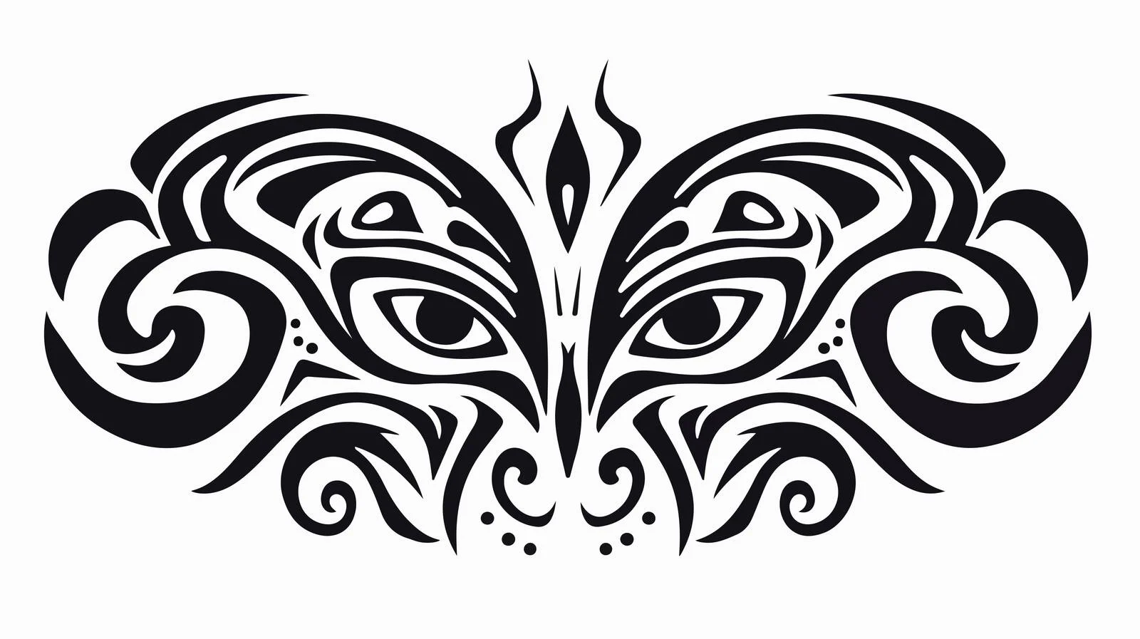 Tribal Tattoo Vector Illustration — free download from Dotvec