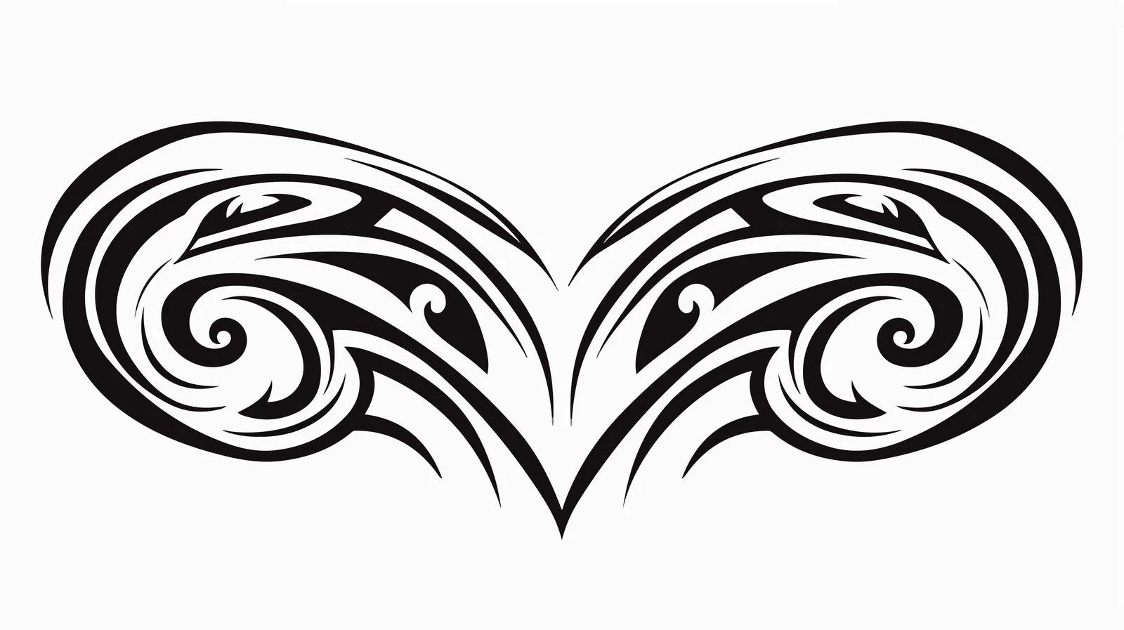 Tribal Tattoo Cartoon Vector Illustration — free download from Dotvec