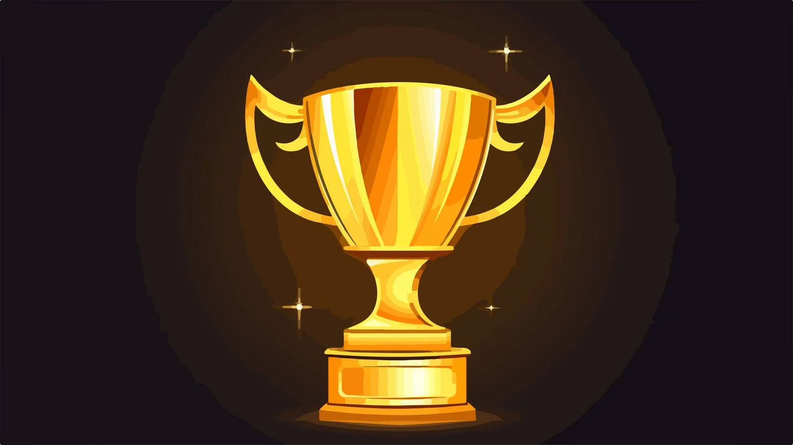 Winning Trophy Icon Symbol Vector — free download from Dotvec