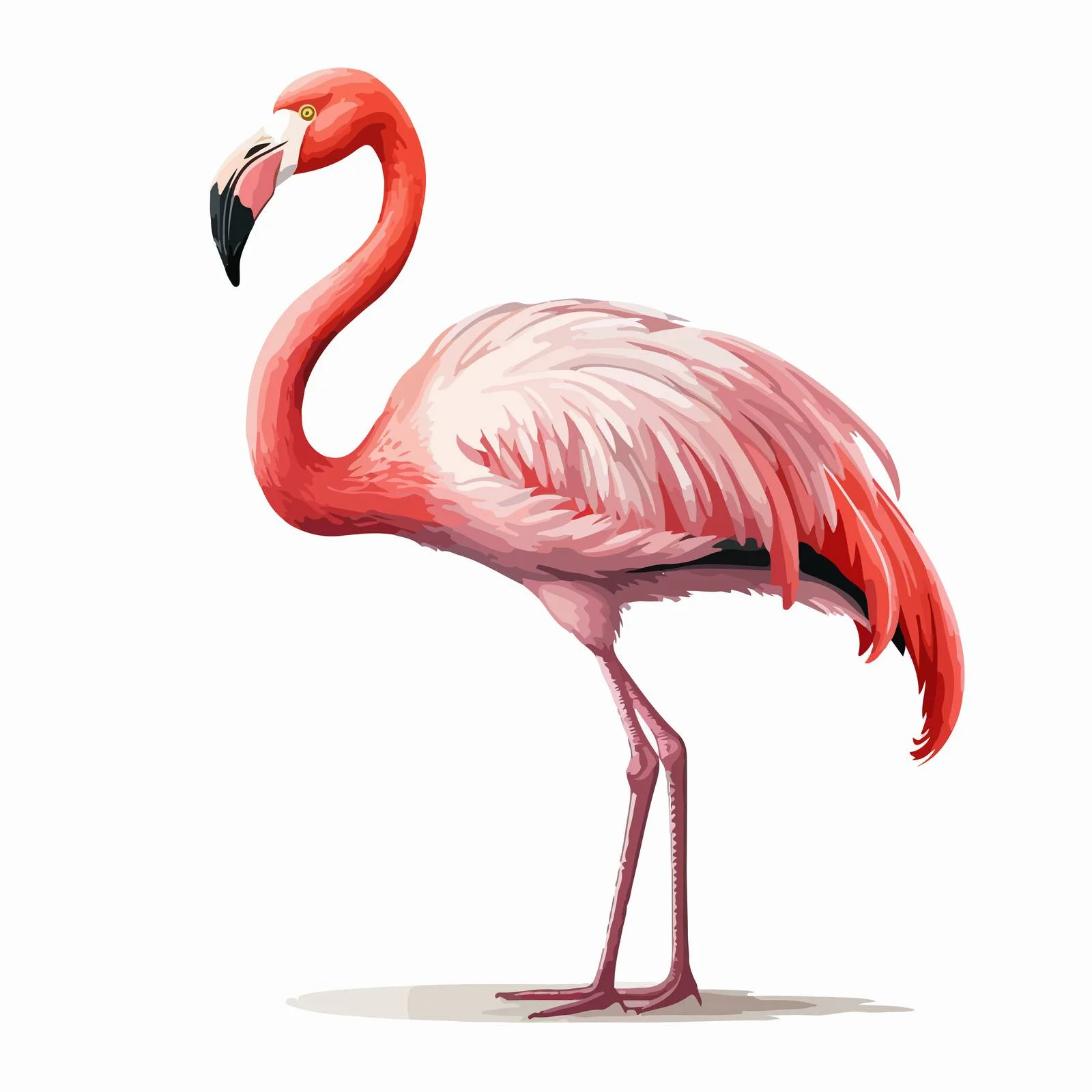 Vibrant Flamingo: Exotic Bird Beauty — free download from Dotvec