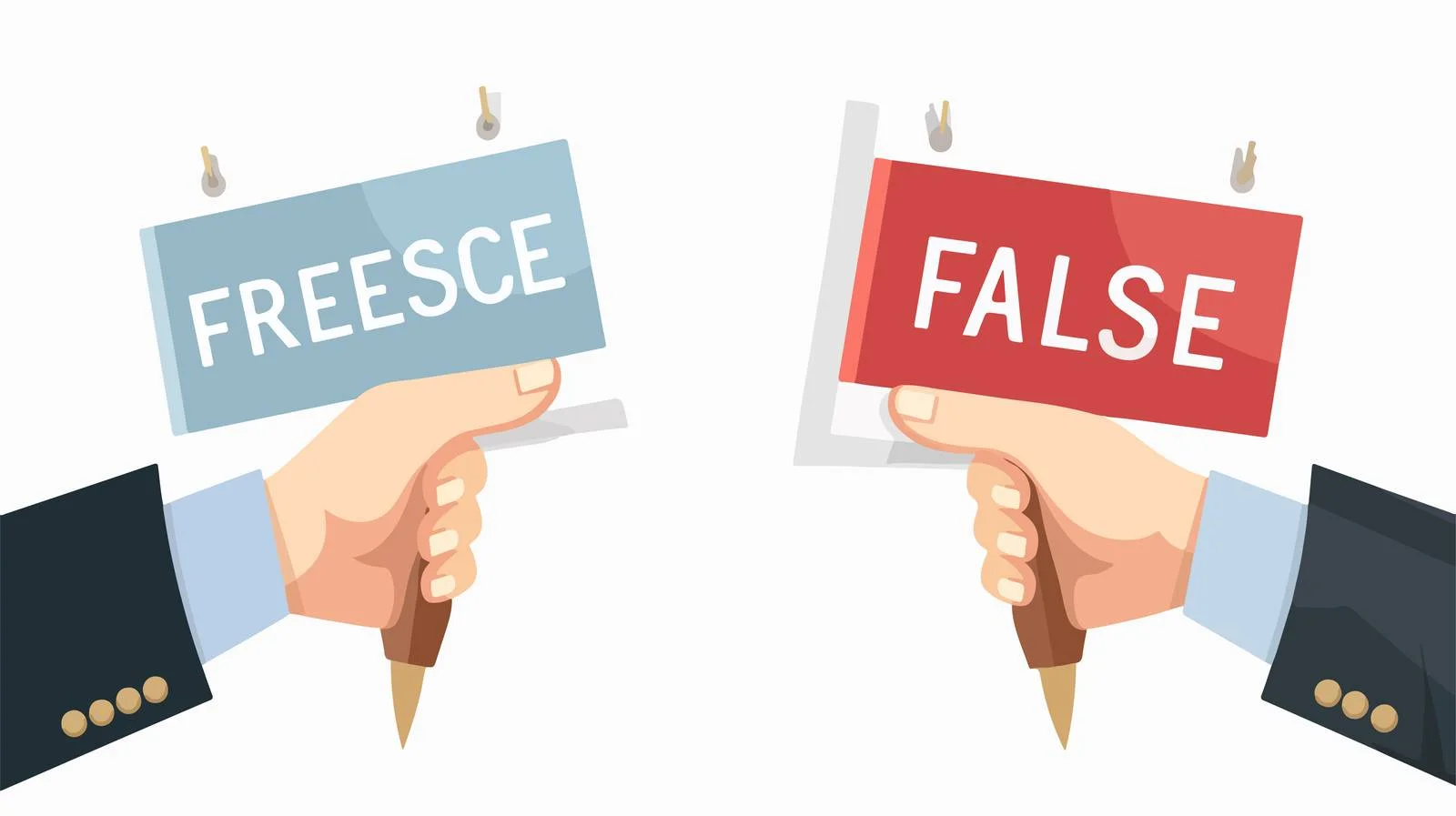 Evaluation Symbols for Accept and Reject — free download from Dotvec