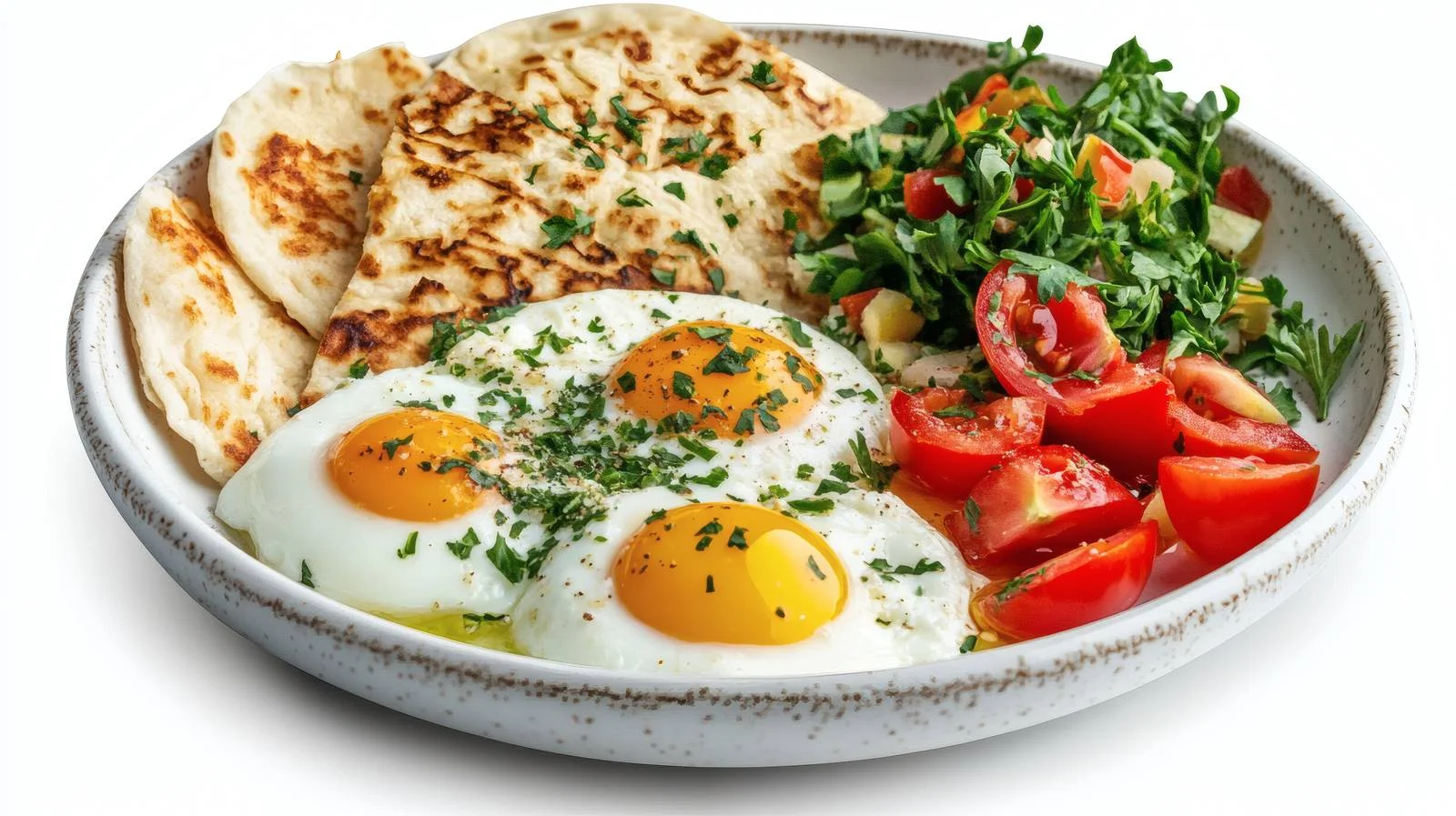Traditional Turkish Eggs Cilbir on White – free cilbir image from Dotvec