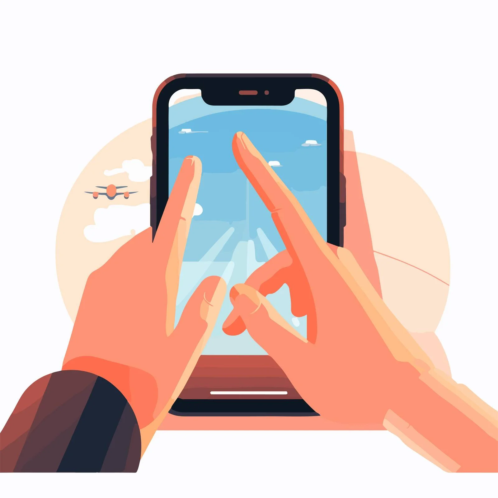 Managing Airplane Mode on Mobile Device — free download from Dotvec
