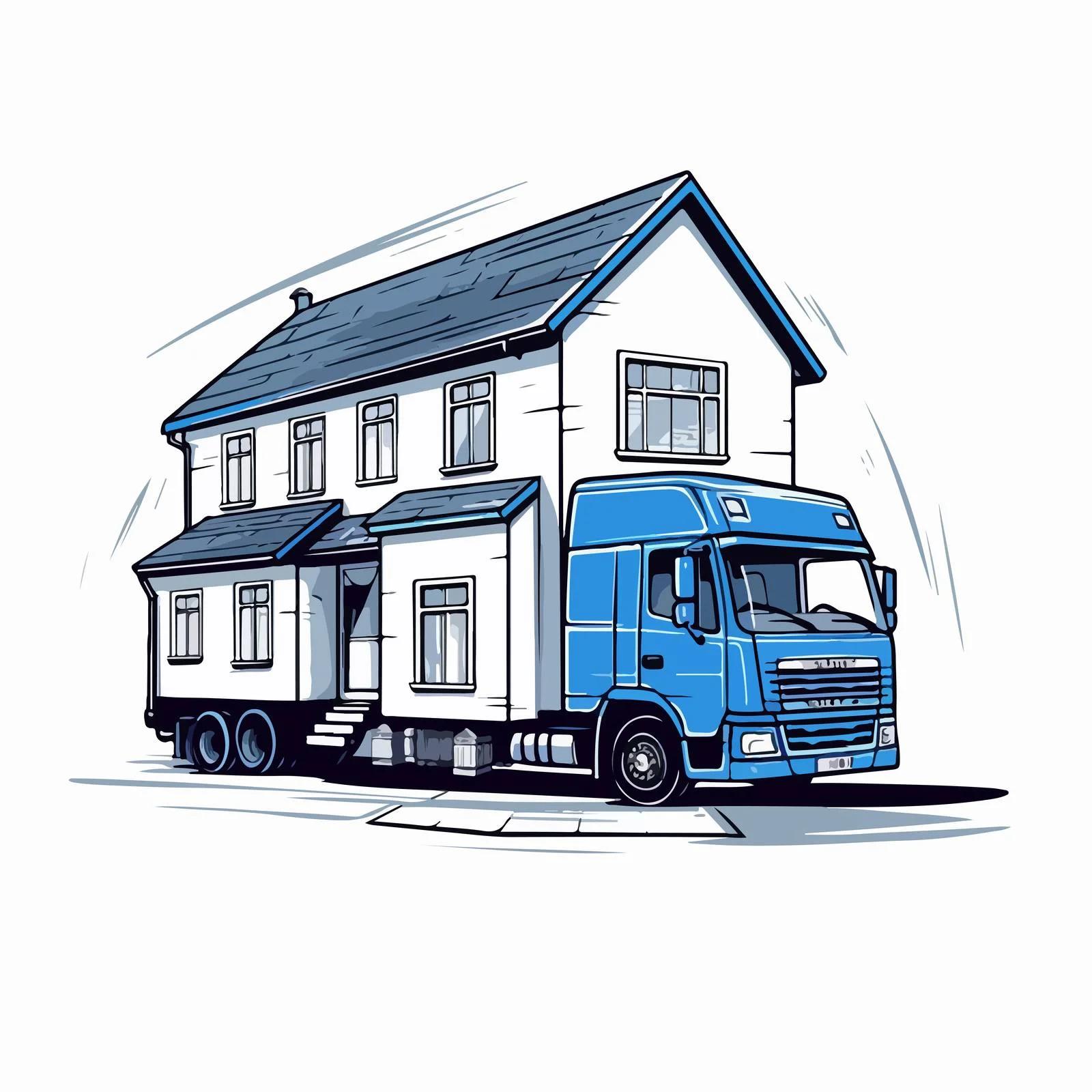 Classic Suburban Residence with Brick Porch – free porch image from Dotvec