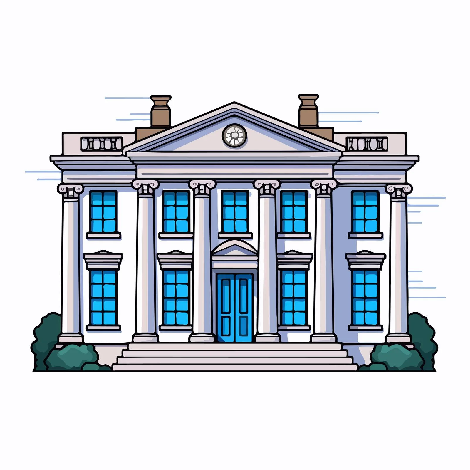 Elegant Two-Story Home with Porch – free porch image from Dotvec