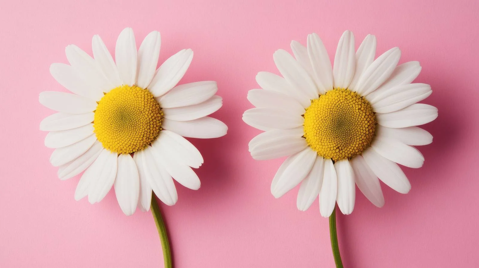 Vibrant Daisy Blooms on White Isolation — free download from Dotvec