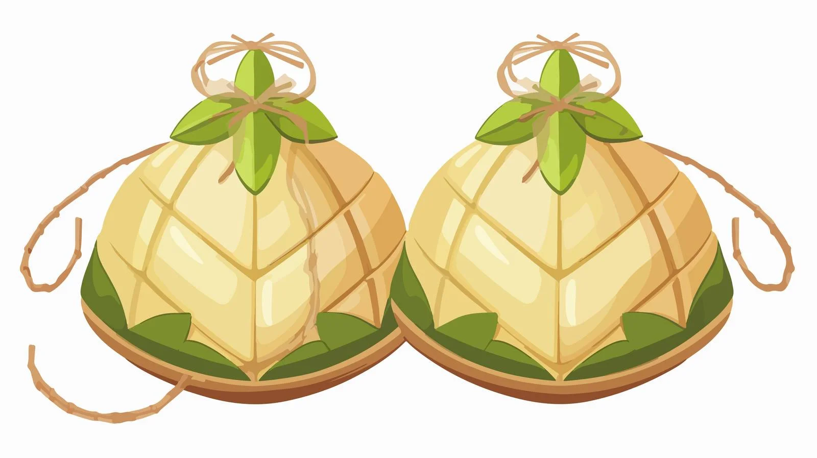 Eid Al-Fitr Ketupat Dumplings Display — free download from Dotvec