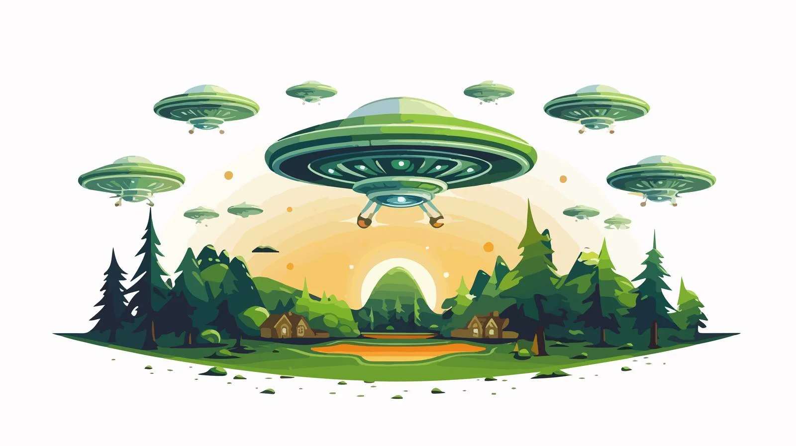 Extraterrestrial Abduction Study Image — free download from Dotvec