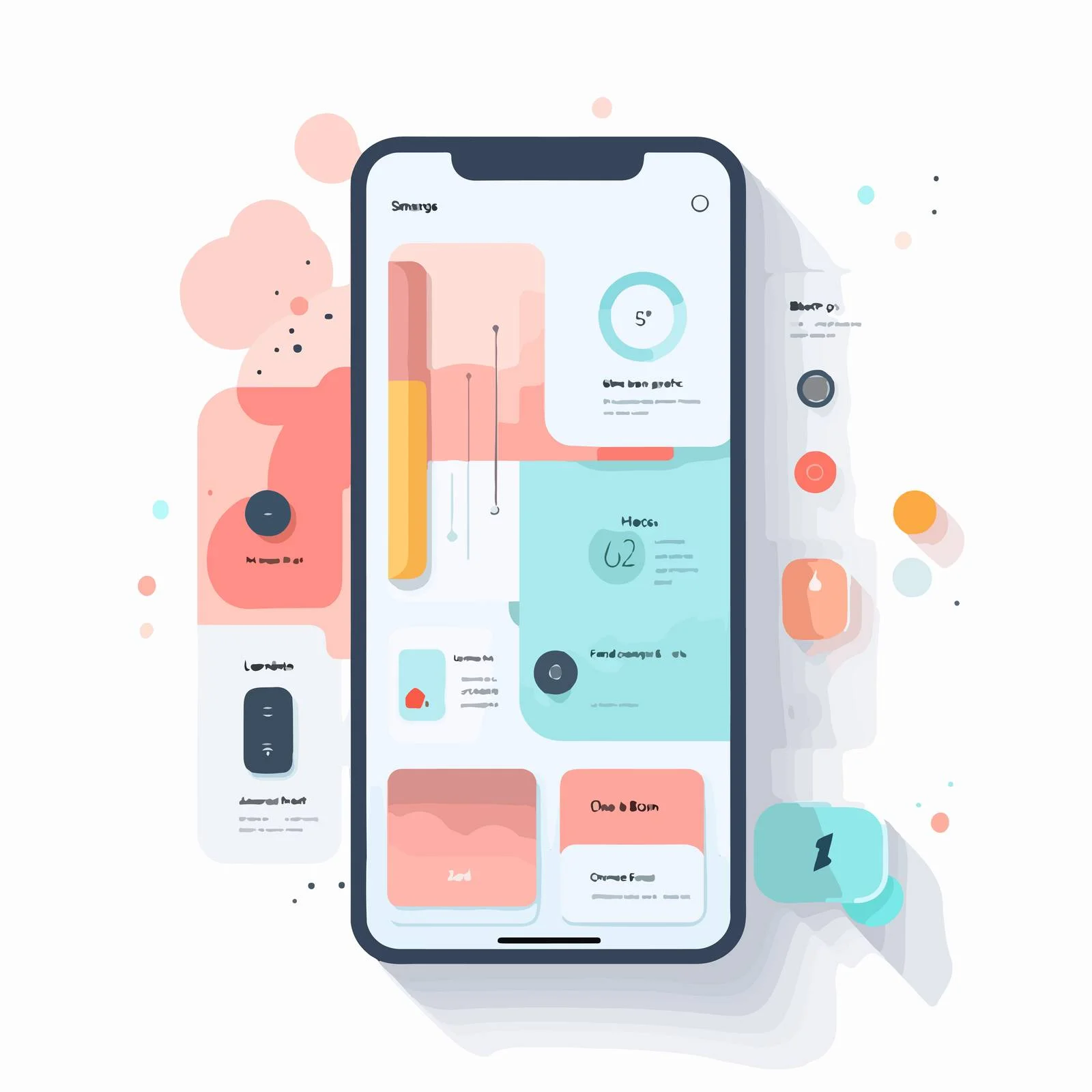 Sleek Mobile App Interface Design Concept — free download from Dotvec