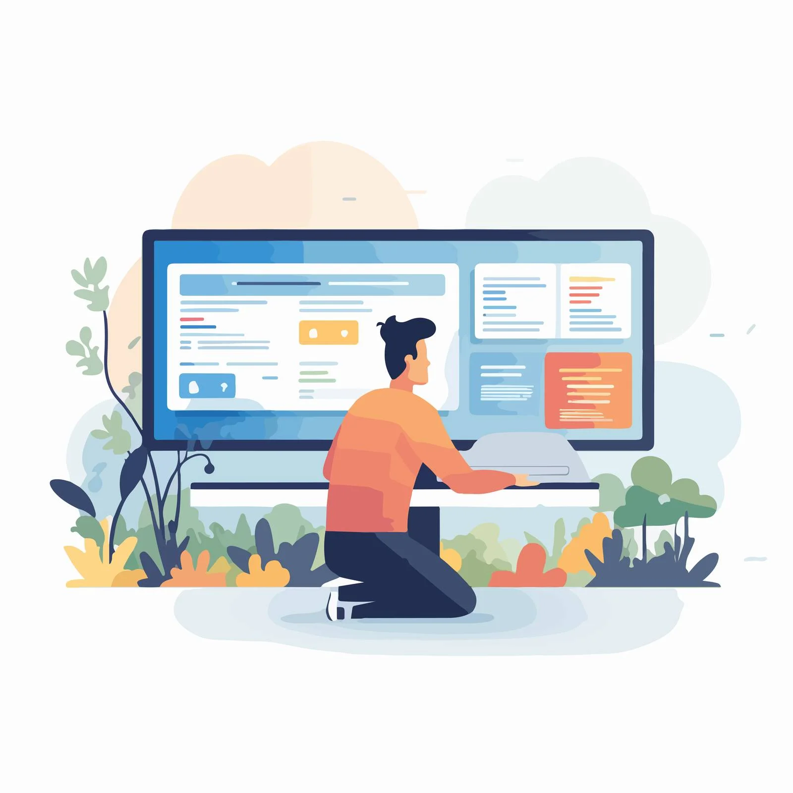 Web Interface Design Work by UX UI Designer — free download from Dotvec