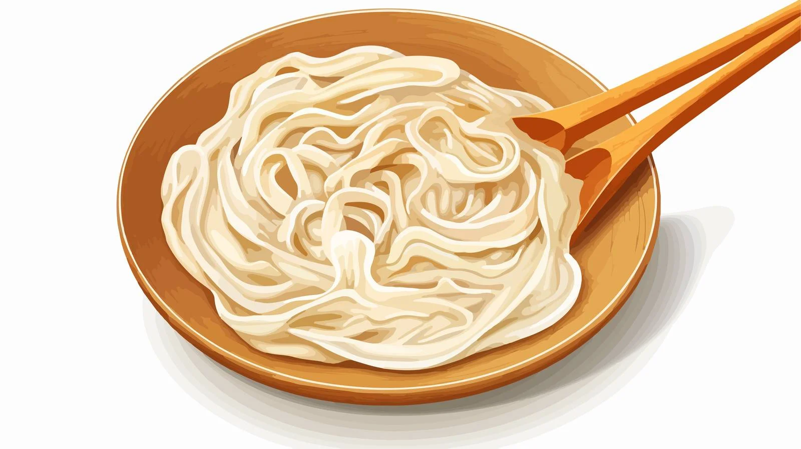 Japanese Udon Noodle Dish — free download from Dotvec