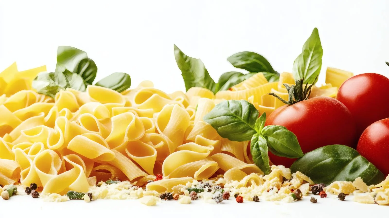 Fresh Pasta and Vegetables Cooking Scene — free download from Dotvec
