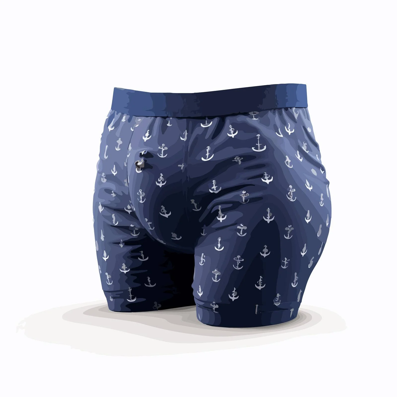 Elegant High-Waisted Women's Underpants — free download from Dotvec