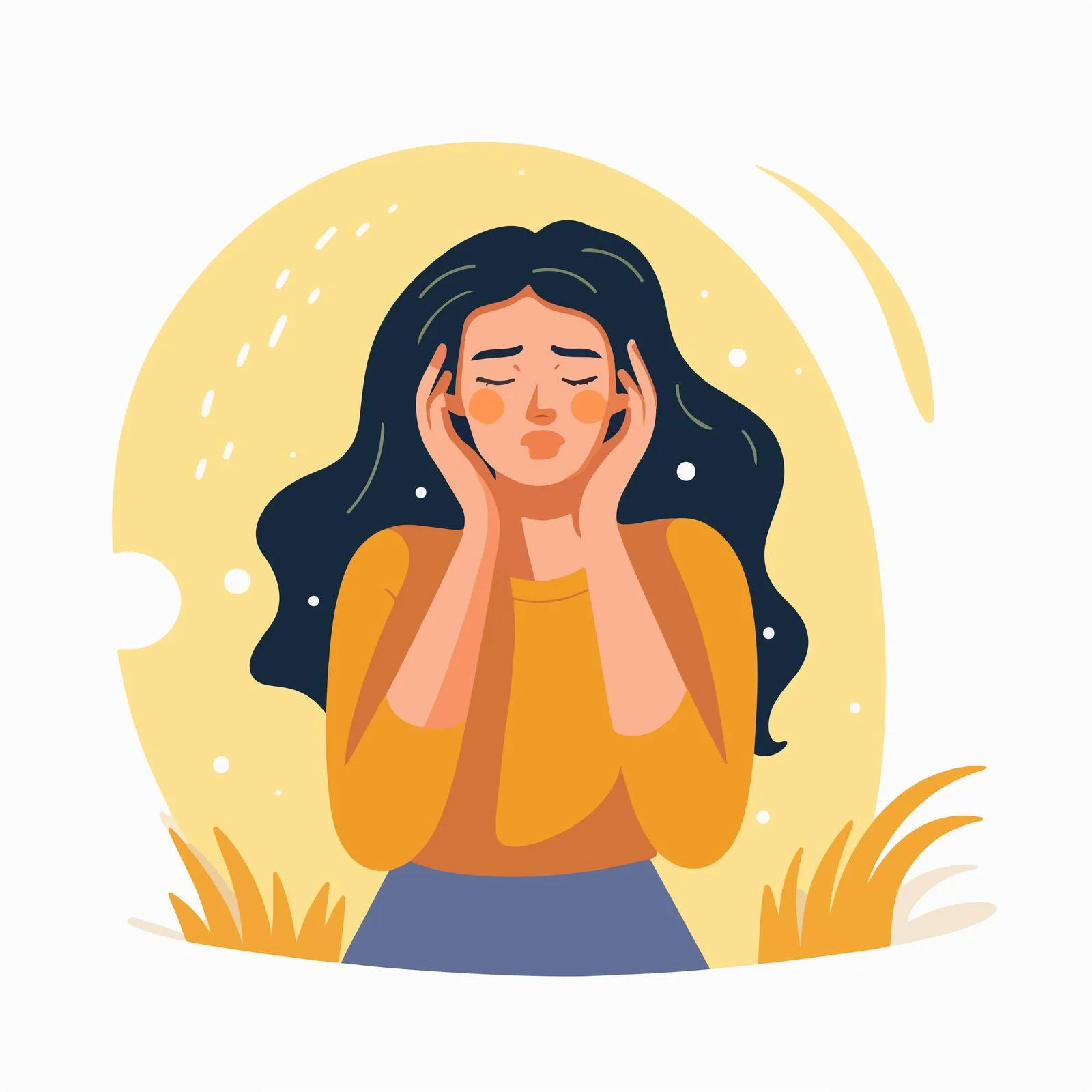 Overwhelmed Person Showing Disappointment — free download from Dotvec