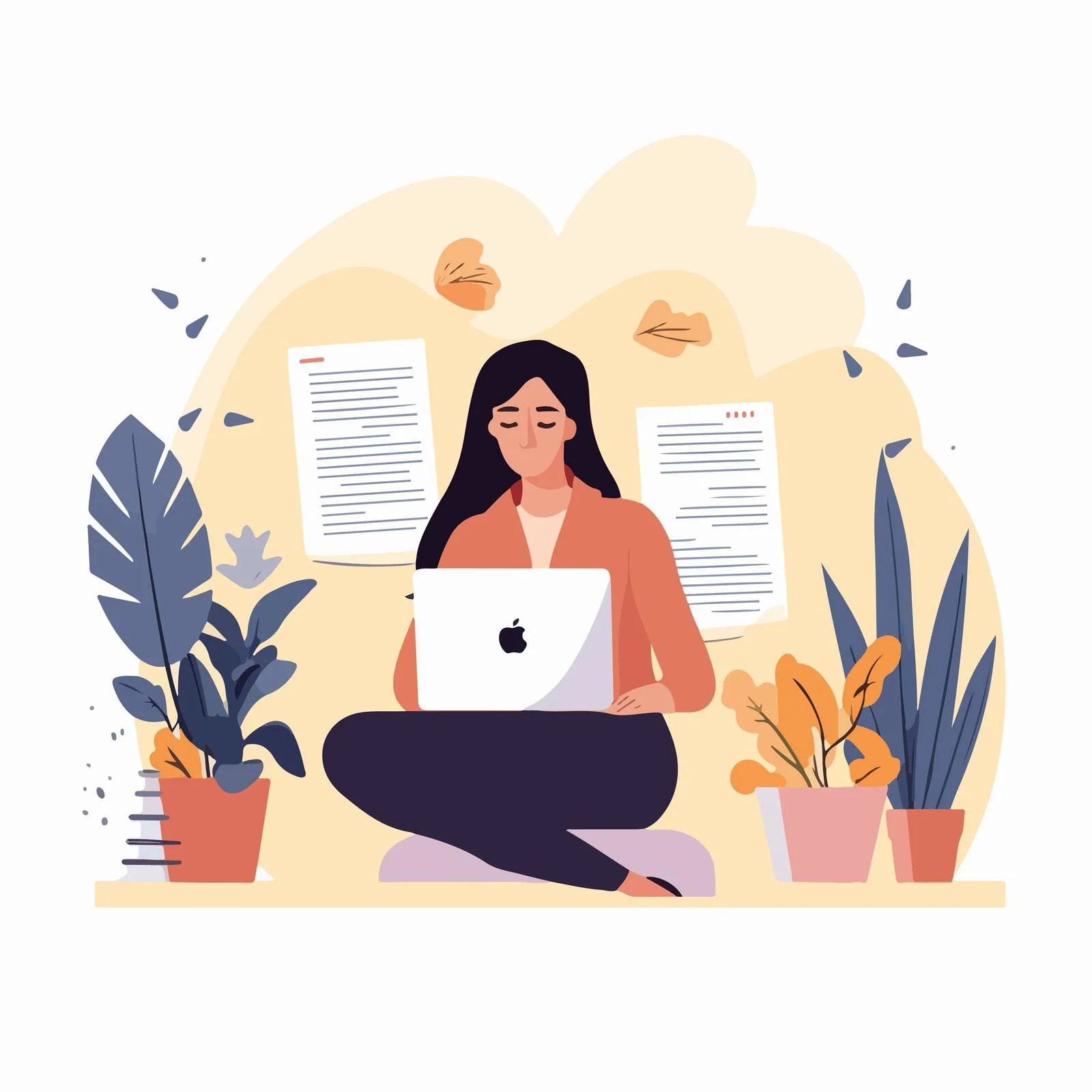 Job Applicant Rejected by Employer Illustration — free download from Dotvec