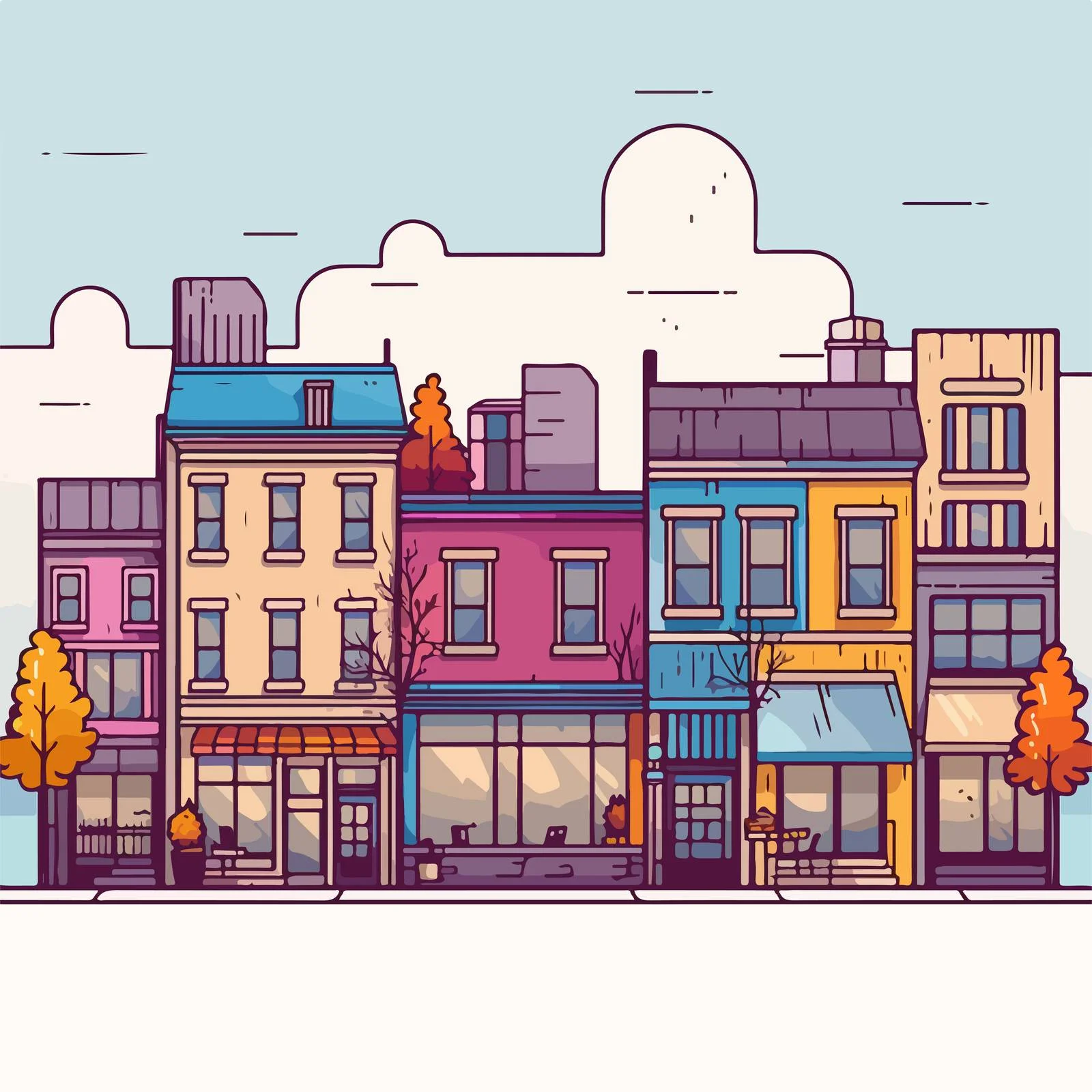 Architectural Marvel in Urban Cityscape — free download from Dotvec