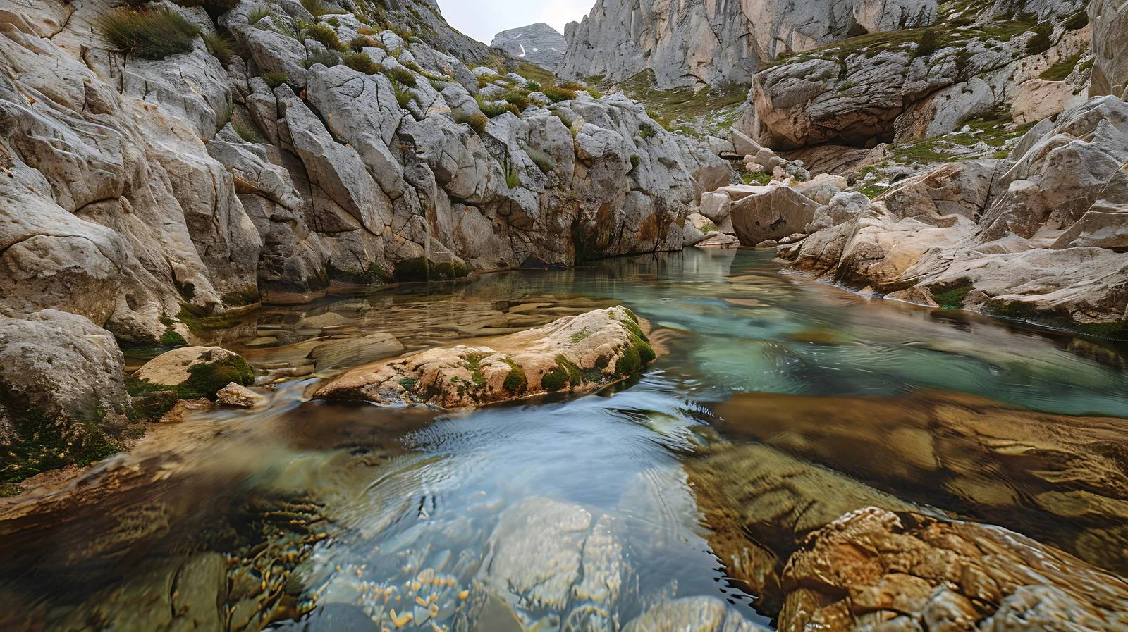 Urbasa: Urederra River Source in Sierra de Urbasa — free download from Dotvec