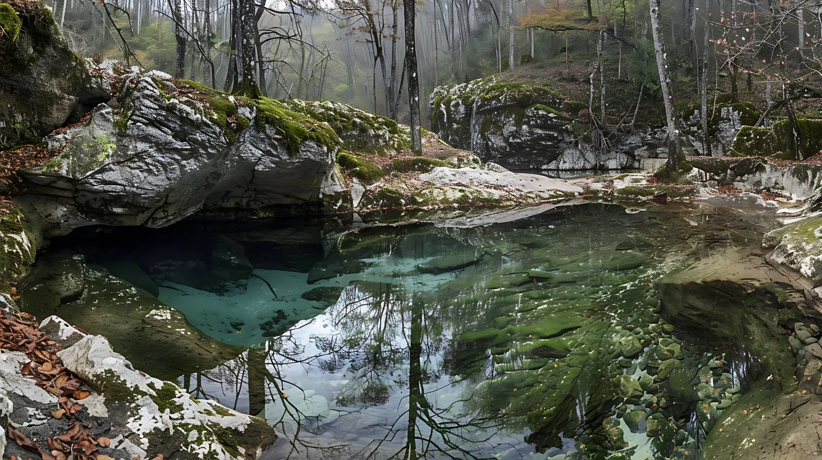 Urbasa's Urederra River Source Serenity — free download from Dotvec