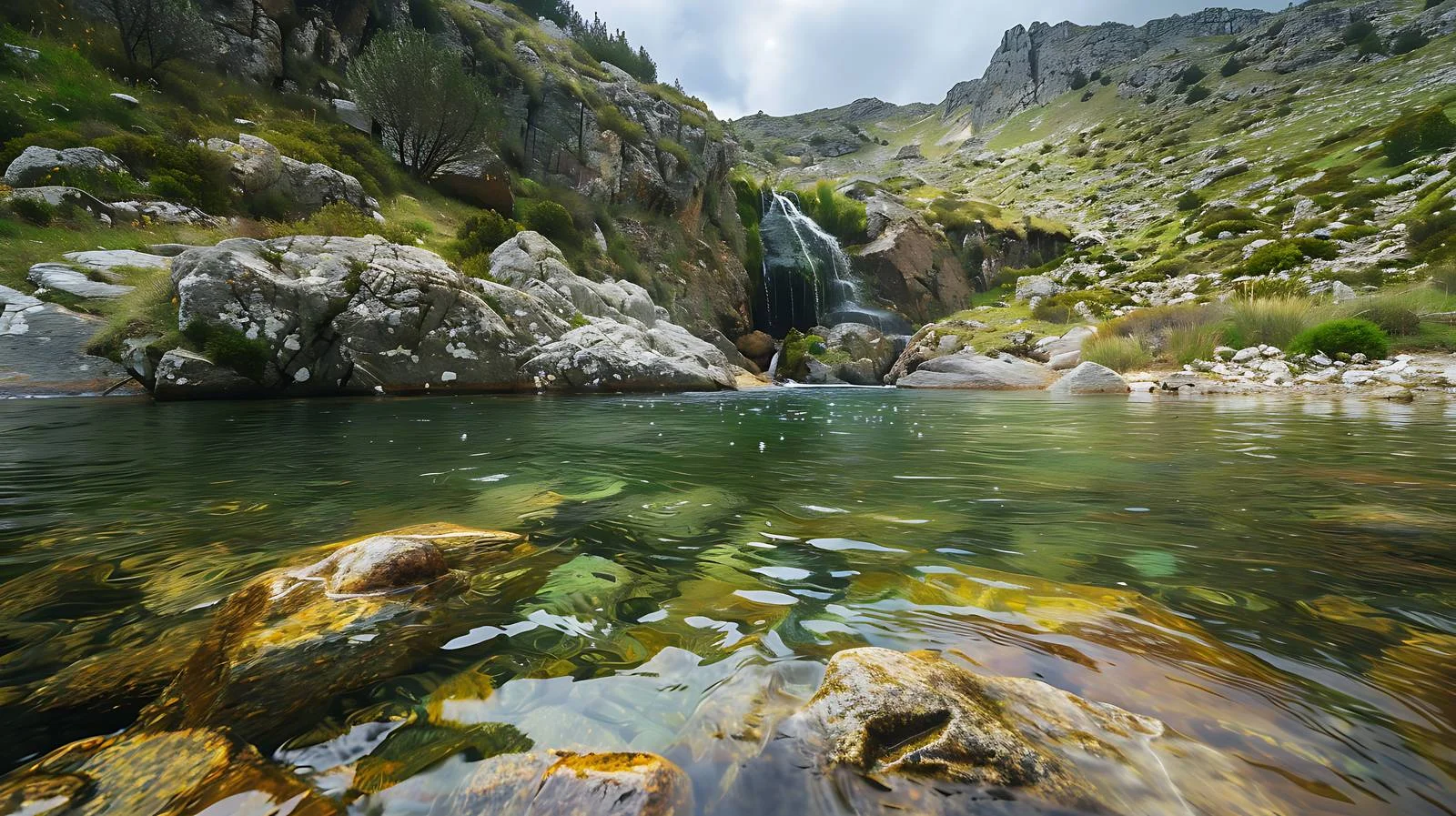 Urbasa: Source of Urederra River Flow — free download from Dotvec