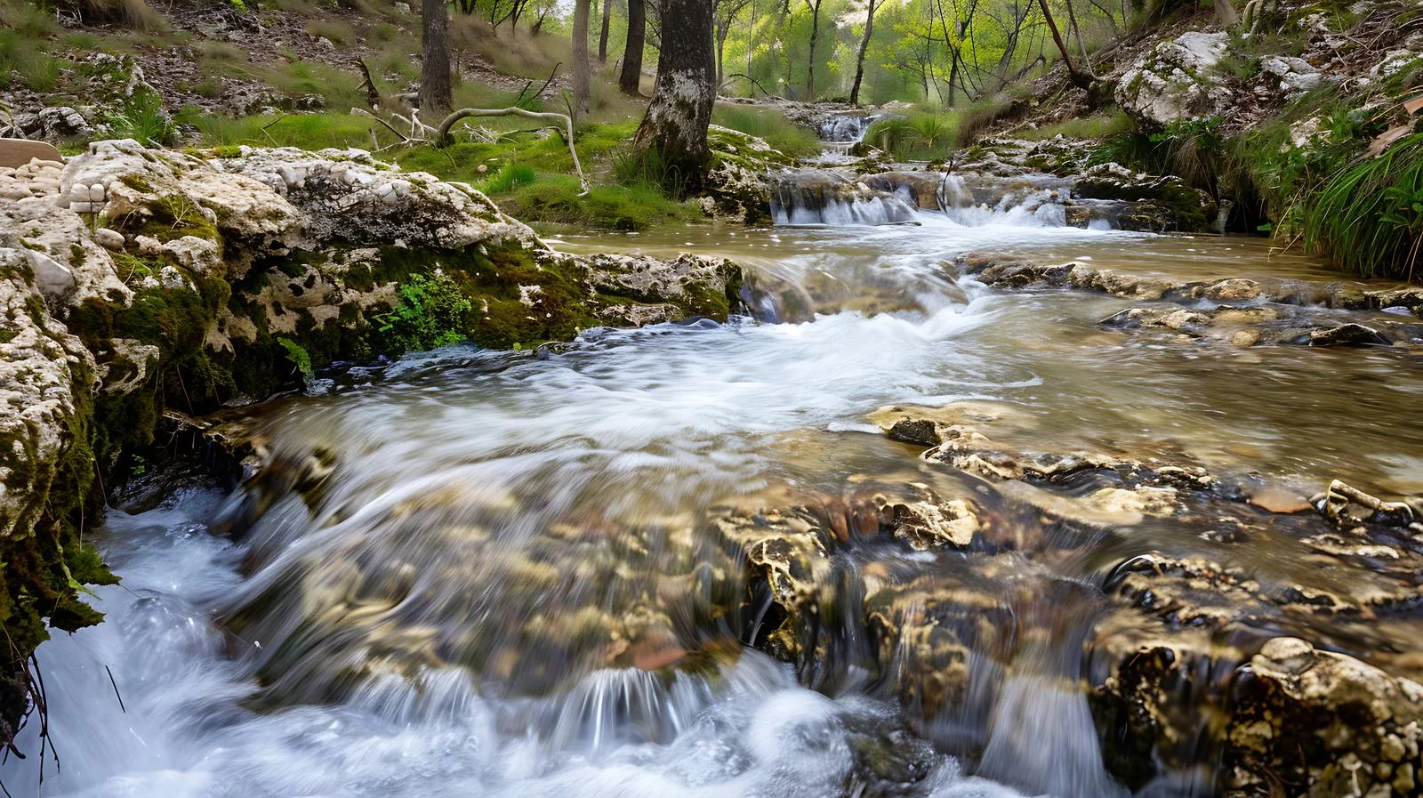 Urbasa's Urederra: Origin of Sierra River — free download from Dotvec
