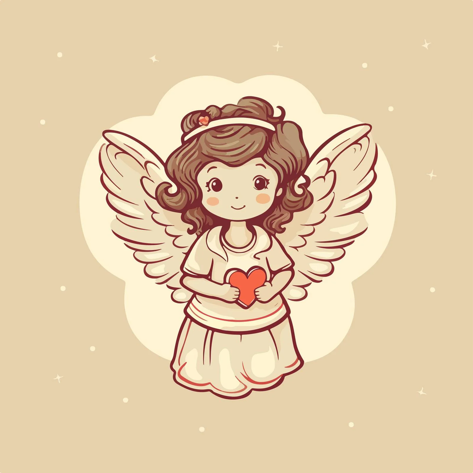 Elegant Valentine's Greeting Card Design — free download from Dotvec