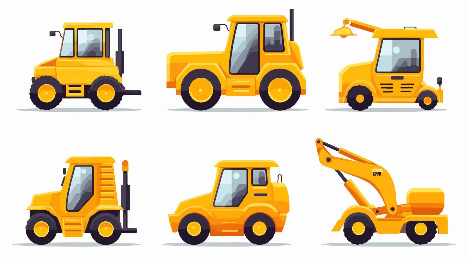 Constructing Vehicles and Machinery on Site — free download from Dotvec