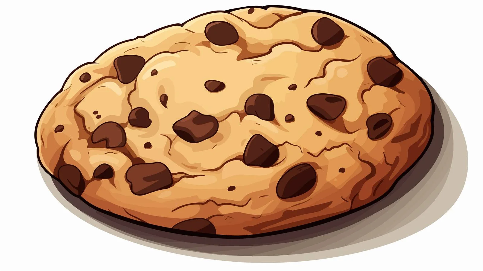 Bitten Chocolate Chip Cookie Gift — free download from Dotvec