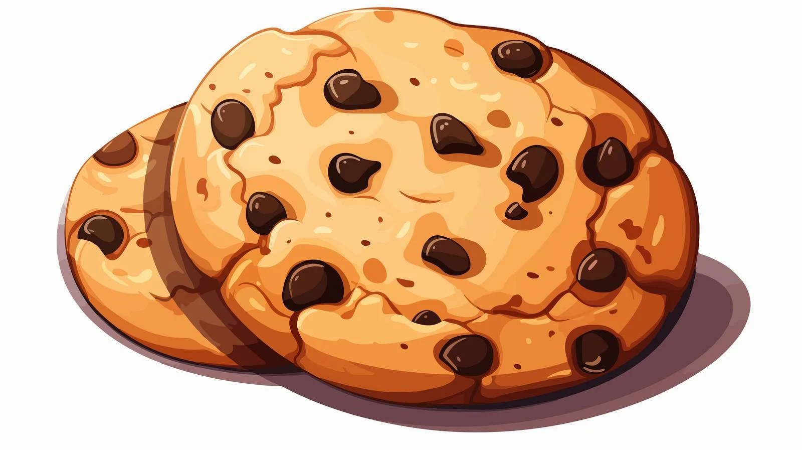 Chocolate Chip Cookie Sending Gift — free download from Dotvec