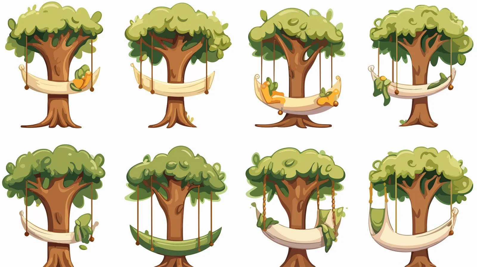 Animated Slot Machine with Hanging Symbols – free slots image from Dotvec