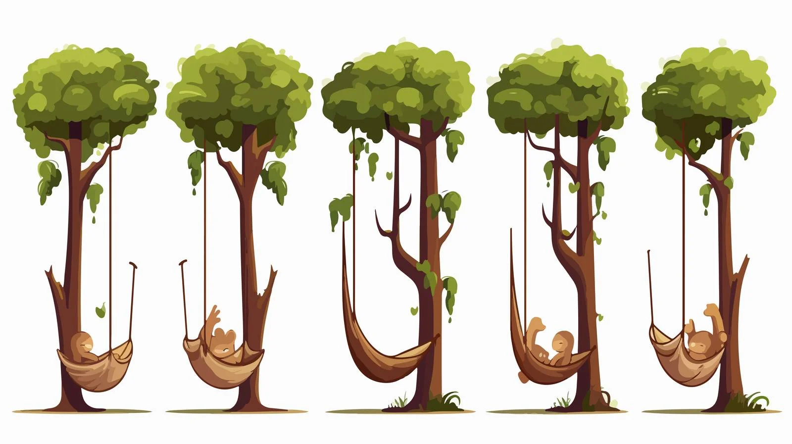 Animated Slot Machine with Hanging Slots – free slots image from Dotvec