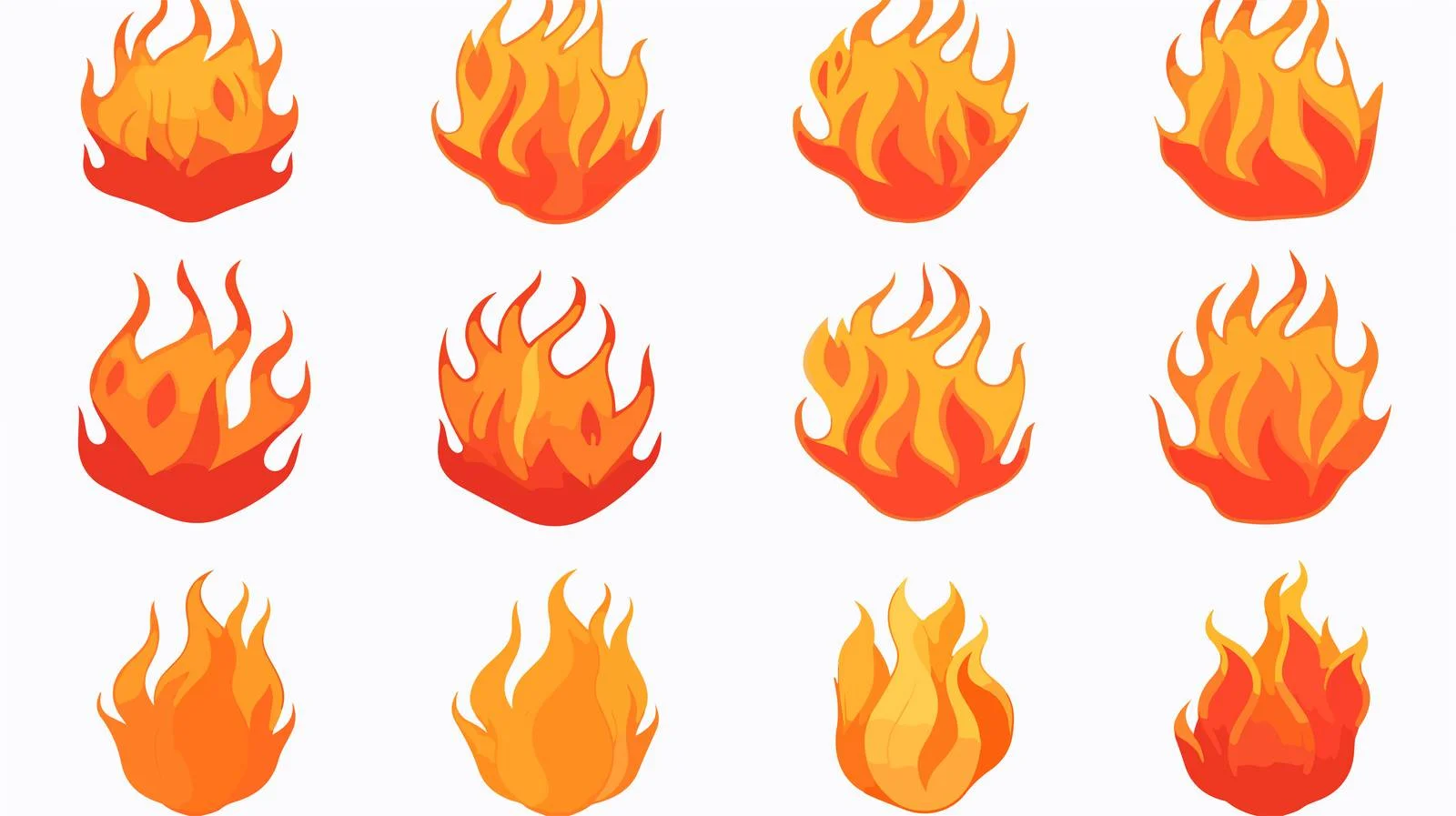 Simple Fireball Vector Illustration — free download from Dotvec