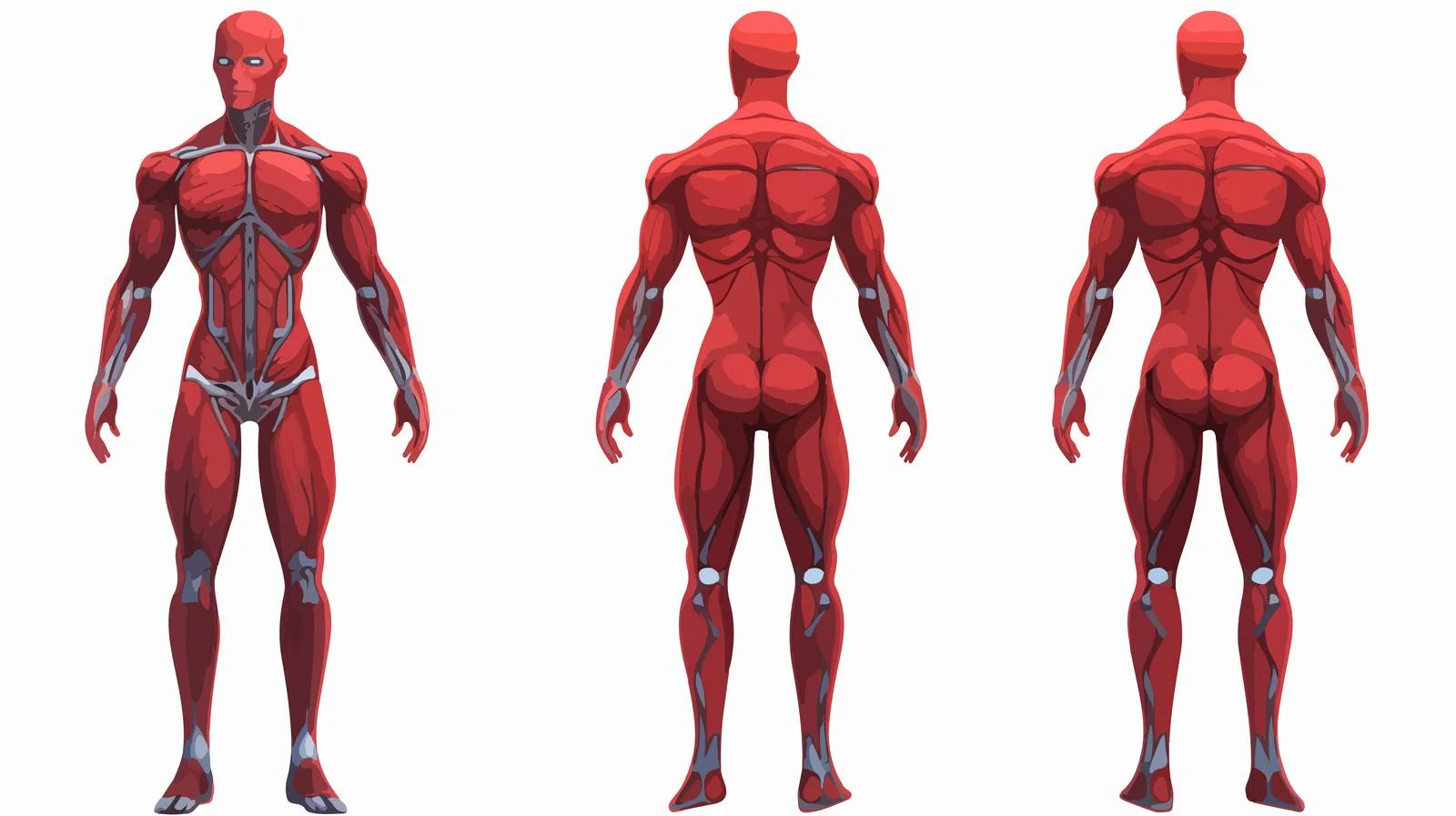 Human Body Cartoon Vector Illustration — free download from Dotvec