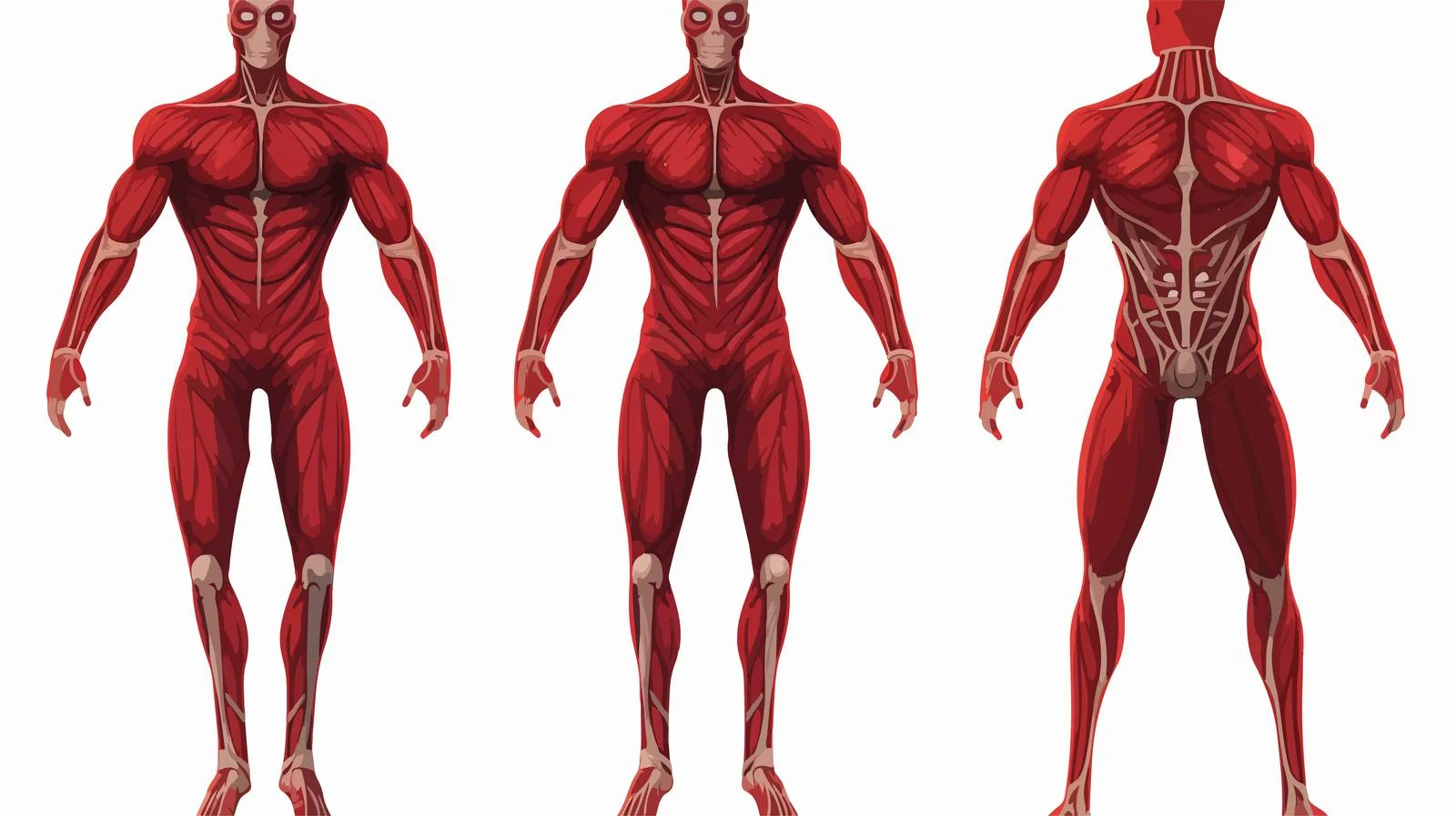 Human Body Cartoon Vector Illustration — free download from Dotvec