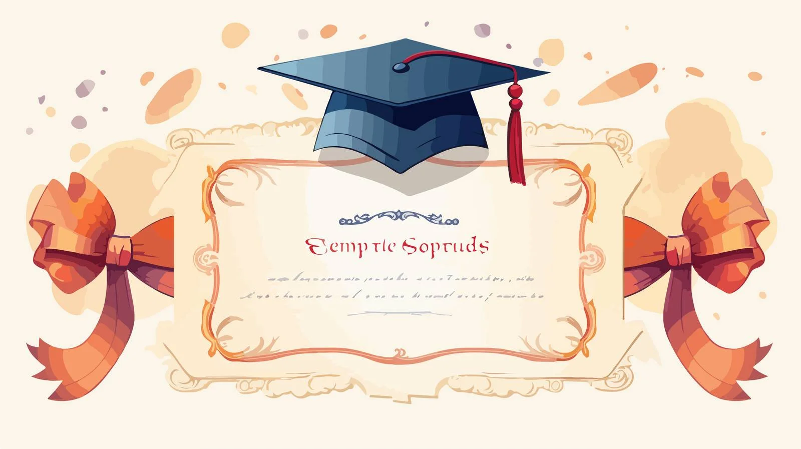 Preschool Kids Diploma Award Cartoon Vector — free download from Dotvec