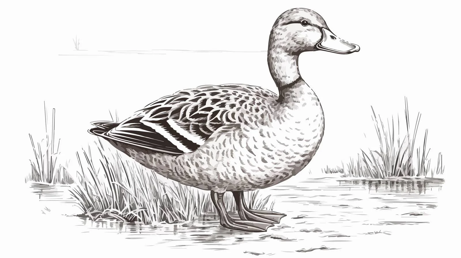 Antique Engraved Feminine Drawing Illustration — free download from Dotvec