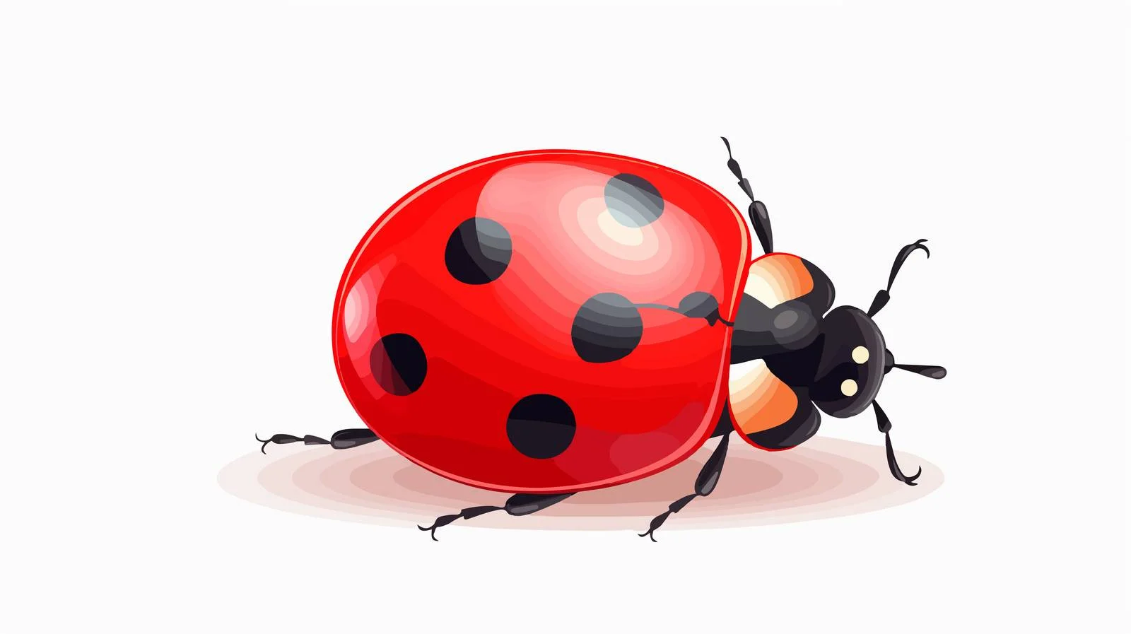 Adorable Ladybug Illustration — free download from Dotvec